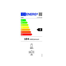 Candy CLH3S514EW - Blanc pas cher