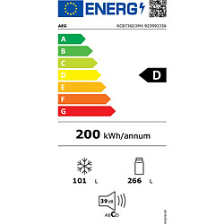 Avis Aeg RCB736D3MW - Blanc