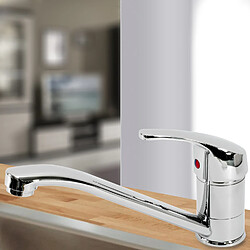 Robinet mitigeur pour évier cuisine - Chrome