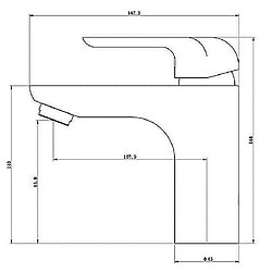 Mitigeur avec limiteur de débit