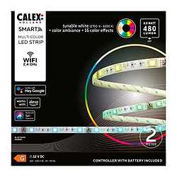 Acheter Calex Ruban LED connecté Wi-Fi RGB