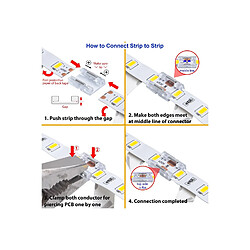 Ledkia Connecteur HIPPO Mini pour ruban LED 10 mm