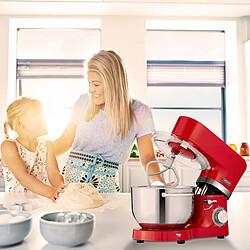 Arebos Robot de cuisine - Rouge