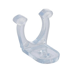 Ledkia Clips fixation gaine LED ronde