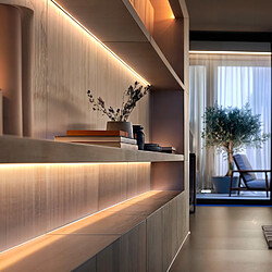 Ledkia Profilé aluminium encastré pour rubans LED