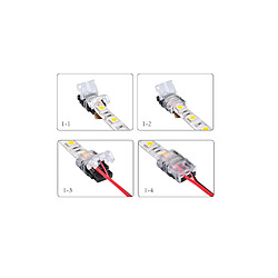Ledkia Connecteur Hippo pour ruban LED 5 mm pas cher