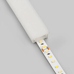 Ledkia Tube silicone LED encastré pour ruban jusqu’à 15 mm