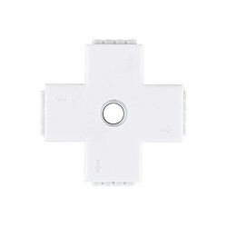 Ledkia Connecteur type X pour ruban LED RGB
