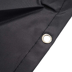 Decoshop26 Housse de protection bâche pour banc de jardin - Anthracite pas cher