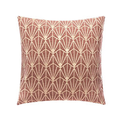 but Housse de Coussin ART DECO Rose 40x40 cm