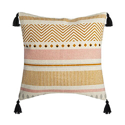 But Housse de coussin RAYURE PERLE - Rose