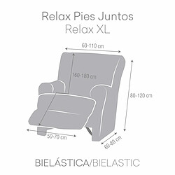 Acheter Eysa Housse de Fauteuil PREMIUM JAZ Gris 80 x 120 x 110 cm