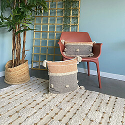 MEVAK LIVING Coussin en coton Pima
