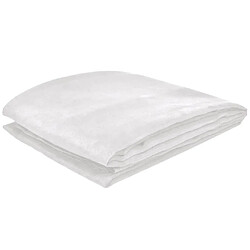VidaXL Housse de canapé Micro-suède - Crème 140x210 cm