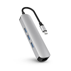 HyperDrive USB-C 6-en-1 - Argent