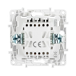 Ledkia Interrupteur Volets Roulants Classic - Argent pas cher