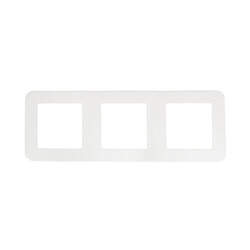 Ledkia Cadre Classic 3 emplacements - Argent