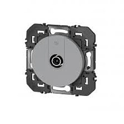 Legrand Dooxie prise TV - Aluminium