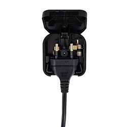 Ledkia Adaptateur prise Type C vers G - Noir