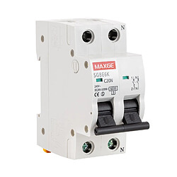 Ledkia Disjoncteur résidentiel 1P+N - Courbe C