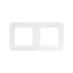 Ledkia Cadre PC 2 emplacements Classic - Blanc