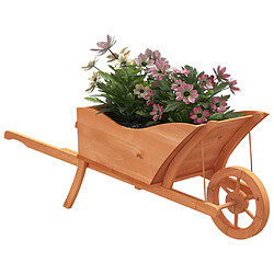 Avis vidaXL Jardinière brouette 364229