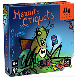 Gigamic Maudits Criquets Jeu de cartes - Fruits et légumes - Stratégie collective - 8 ans et +