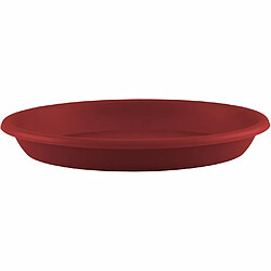 Artevasi Plateau pour jardinière ronde - Rouge