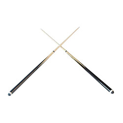 Jardindeco Set de 2 Queues de Billard - Ramin