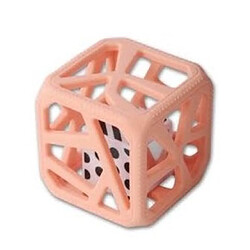 Malarkey Kids Hochet cube de dentition bébé en silicone facile à agripper