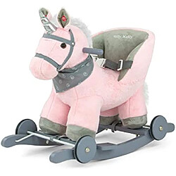 Milly Mally Porteur Cheval Polly Rose