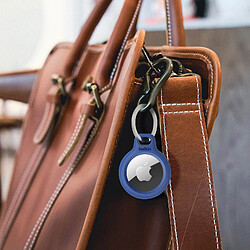 Acheter Belkin Coque avec anneau métallique Twist and Lock pour Apple AirTag - Bleu