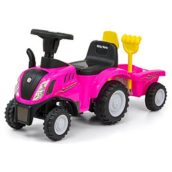 MILLY MALLY Ride On New Holland T7 Rose