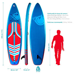 adrenalin Paddle Gonflable TOURER 11'6