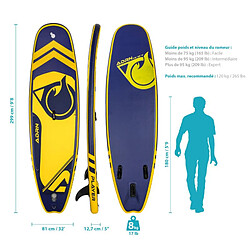 Adrenalin Paddle Gonflable PLAYER 9'8