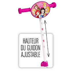 Acheter Trottinette 3 Roues - STAMP - DISNEY PRINCESSES - Ajustable en hauteur - Plateau anti-dérapant