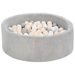 Velinda Piscine à balles gris, cappuccino