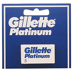 Gillette Platinum 5 lames Lames de rasoir pour femme - Haute qualité - Soin du corps féminin