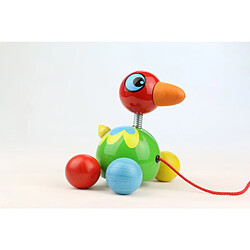 Vilac Baby Oiseau des Îles jouet à tirer - Or