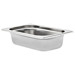 Avis vidaXL Récipients Gastronorm 8 pcs GN 1/4 65 mm