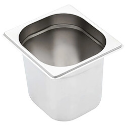 Acheter vidaXL Récipients Gastronorm Acier Inox
