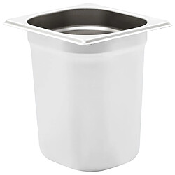 Avis vidaXL Récipients Gastronorm GN 1/6