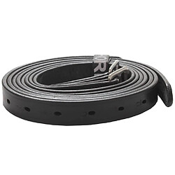 HORKA Sangles en Cuir - Noir 115 cm