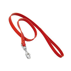 Martin Sellier Laisse Cuir Rouge