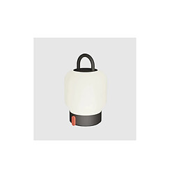Lampe de table portable, dimmable et rechargeable via usb - verre opale, anthracite - LOOME ANTHRACITE - Loome - KOODUU