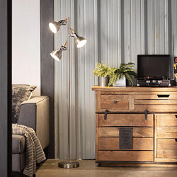 Ledkia Lampadaire Emer - Argenté