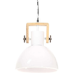 Avis VidaXL Lampe Suspendue - Blanc