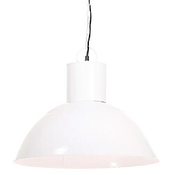 VidaXL Lampe suspendue - Blanc