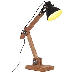 VidaXL Lampe de bureau industrielle - Noir
