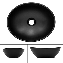 ML-Design Lavabo Oval Noir